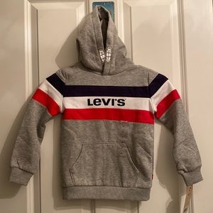 BIG BOYS COLORBLOCK HOODIE NWT 4T